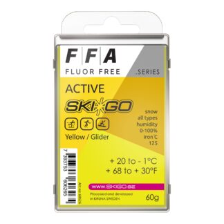 Skigo FFA Gul/Yellow Glider +20°C Till -1°C 60g Valla