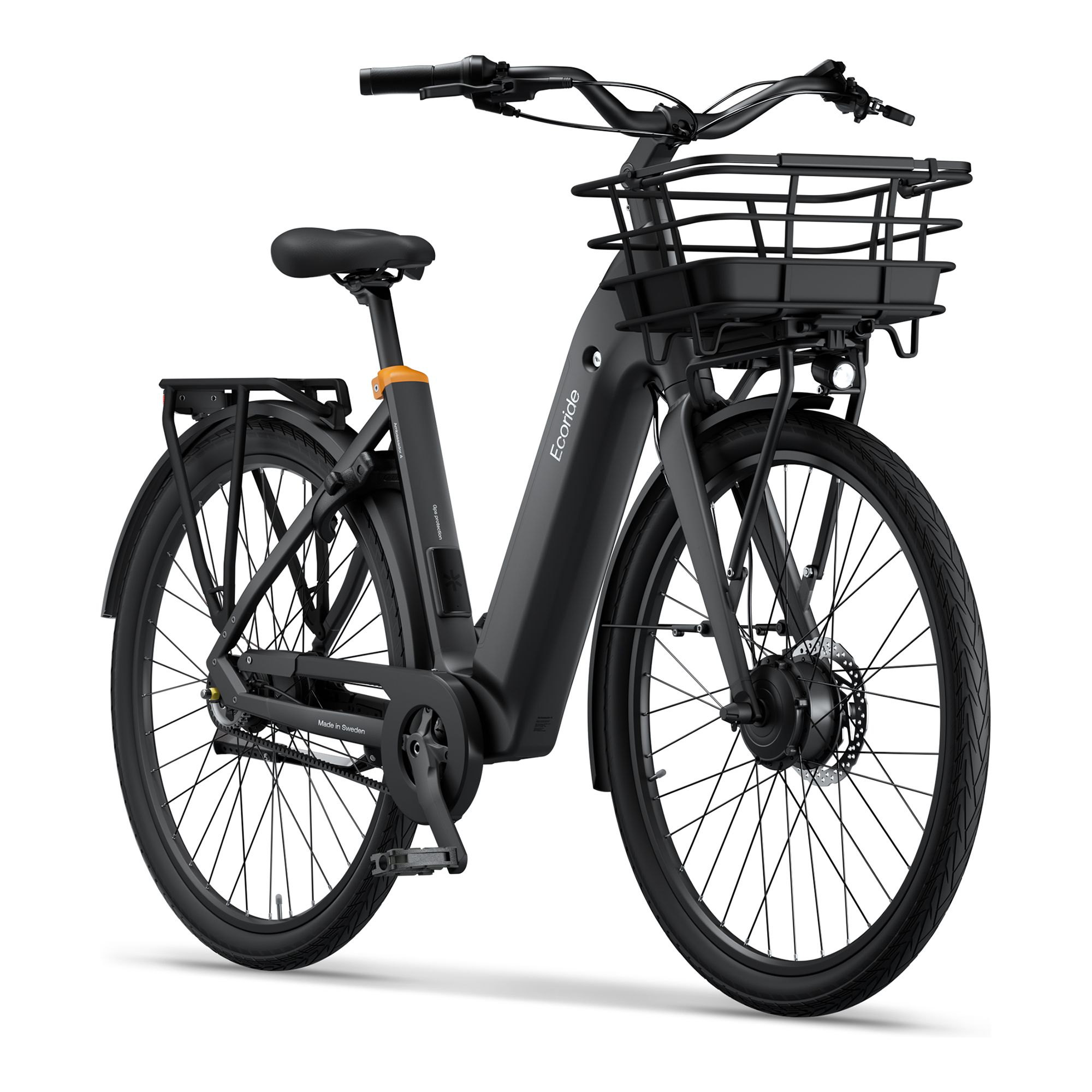 Ecoride Ambassador 4 Navmotor, Remdrift, Fotbroms Elcykel City - Bild 2