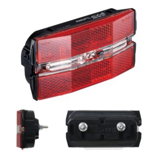 Cateye Rear Rack Lamp With Reflex Cykelbelysning
