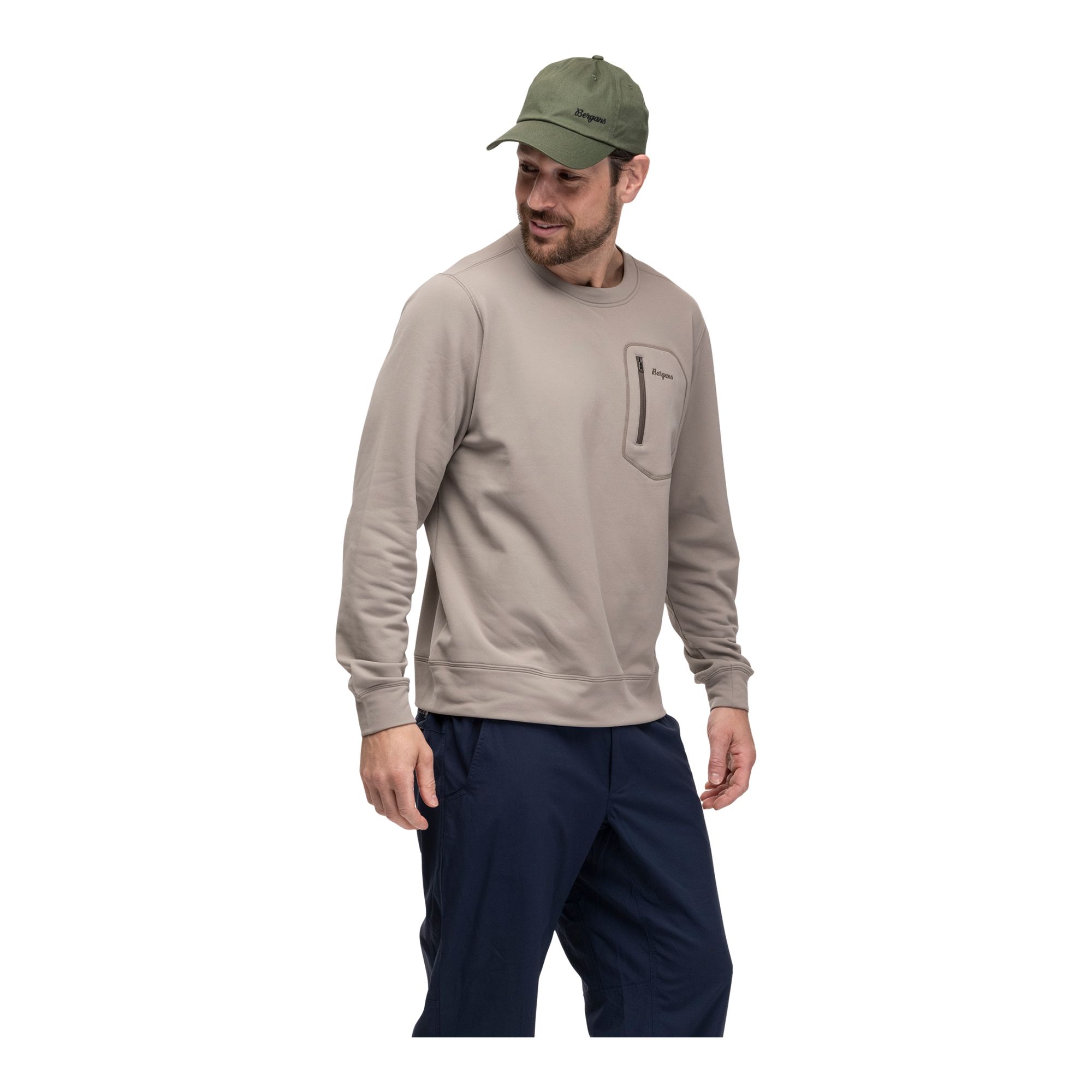 Bergans Of Norway Midtli Midlayer Sweatshirt Men Mellanlager - Bild 8