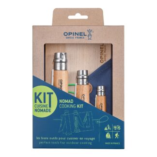 Opinel Nomad Cooking Kit Knivset