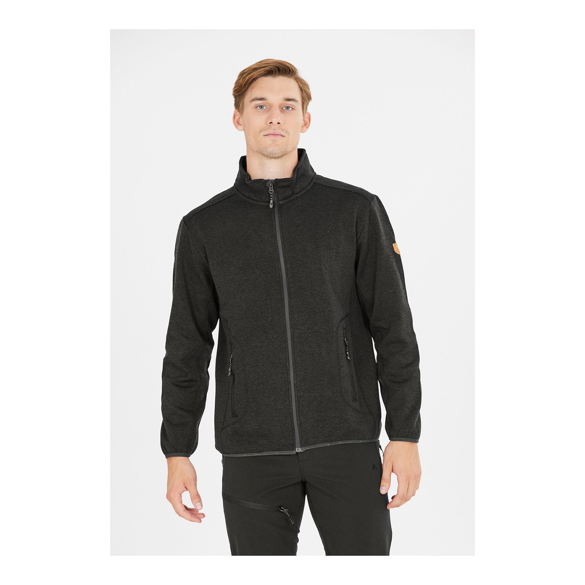 Whistler Sampton M Melange Fleece Jacket Fleecetröja - Bild 11