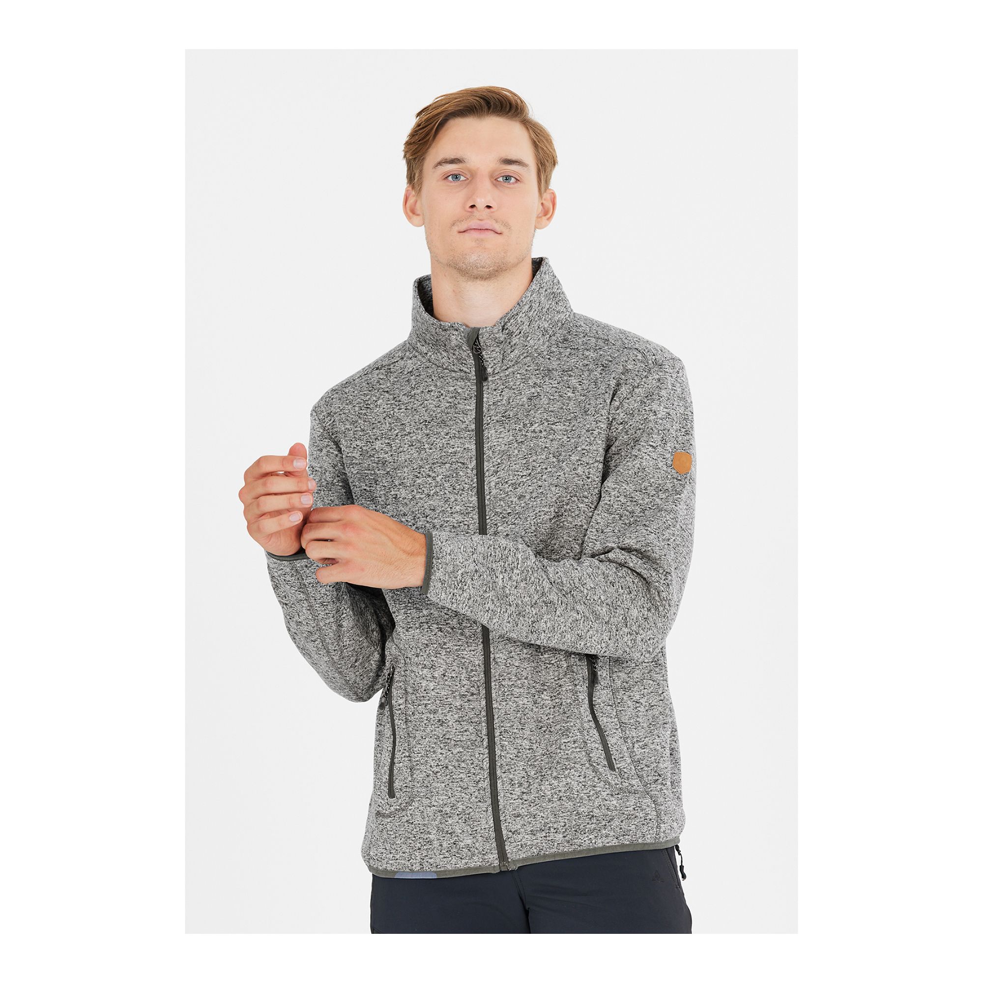 Whistler Sampton M Melange Fleece Jacket Fleecetröja - Bild 7