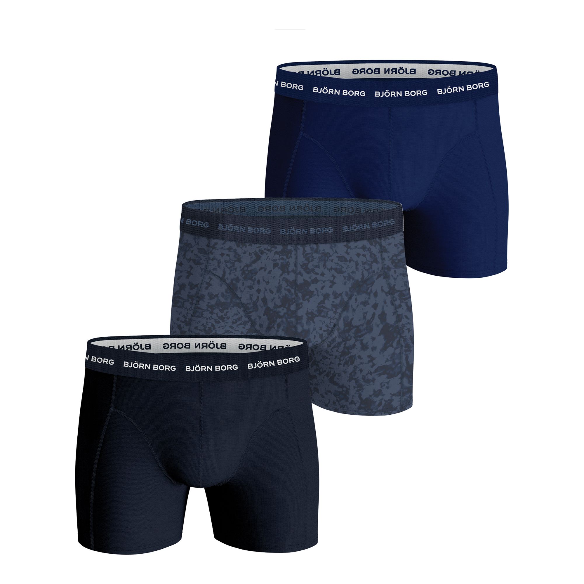 Björn Borg Cotton Stretch Boxer 3P Kalsonger - Bild 3