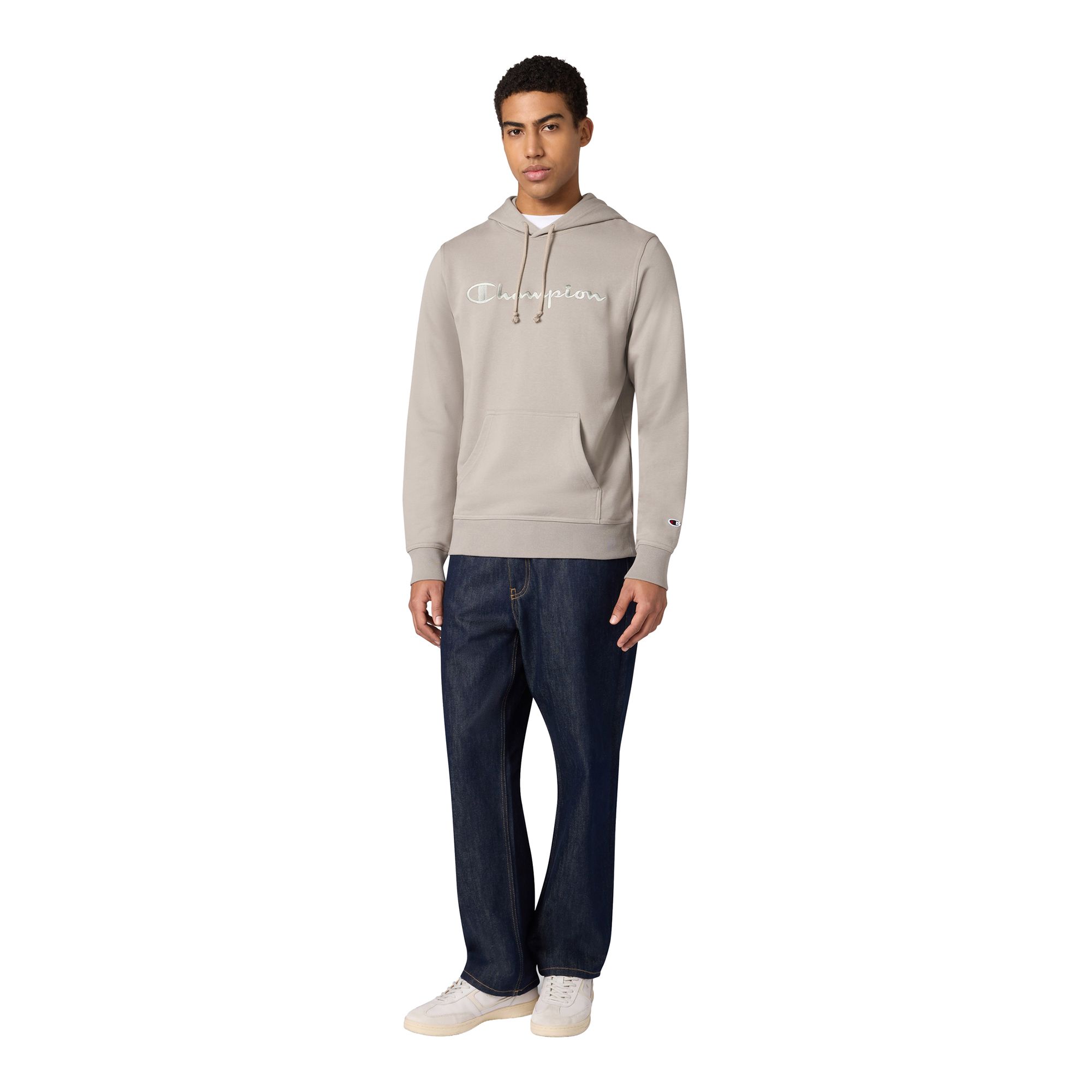Champion Hooded Sweatshirt M Collegetröja - Bild 4