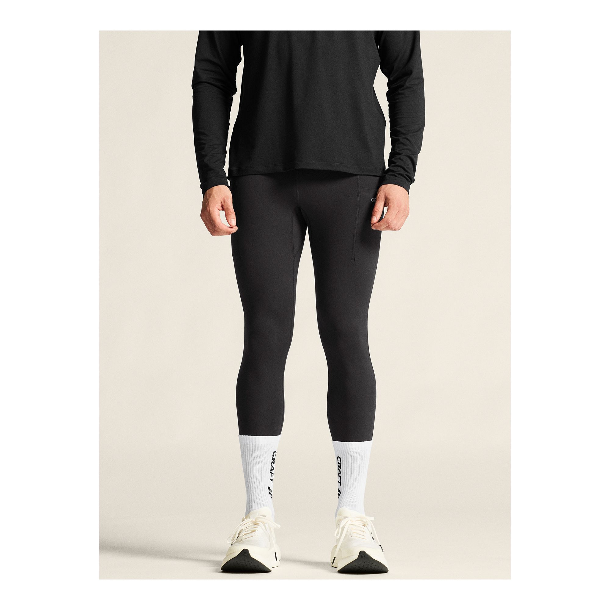 Craft Adv Essence Warm Tights 3 M Löpartights - Bild 3