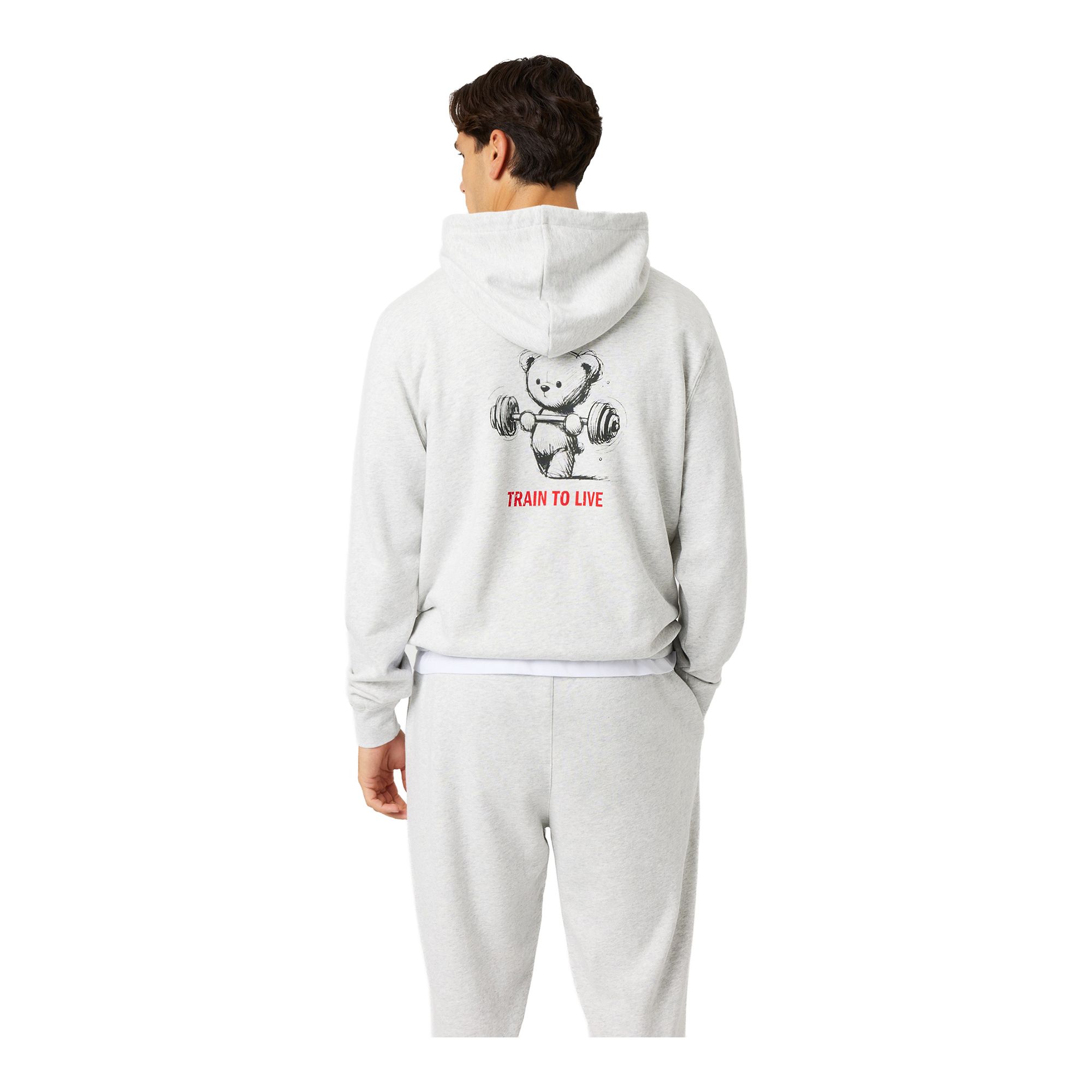 Björn Borg Borg Classic Print Hoodie Huvtröja - Bild 2