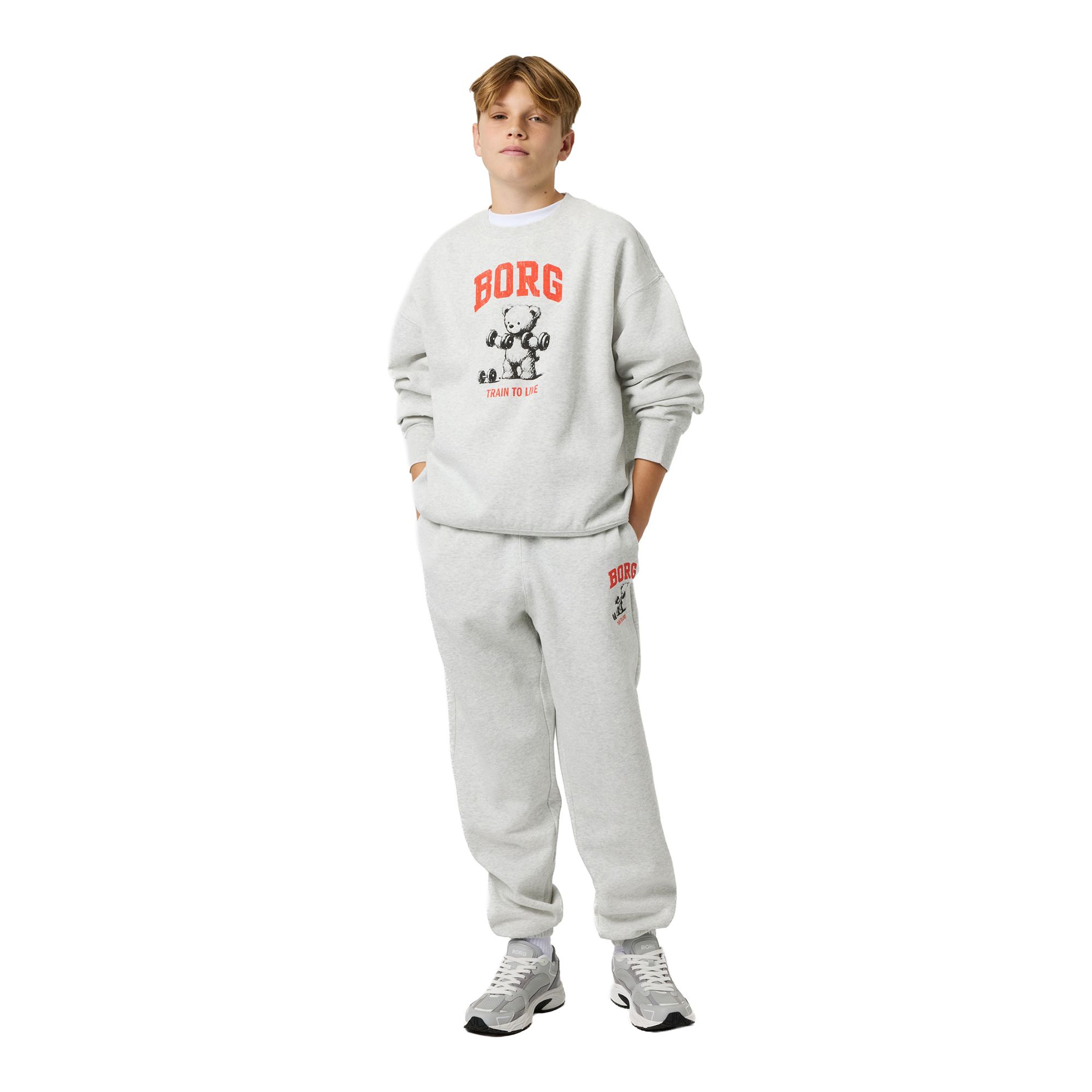 Björn Borg Borg Oversized Sweatshirt Jr - Bild 4