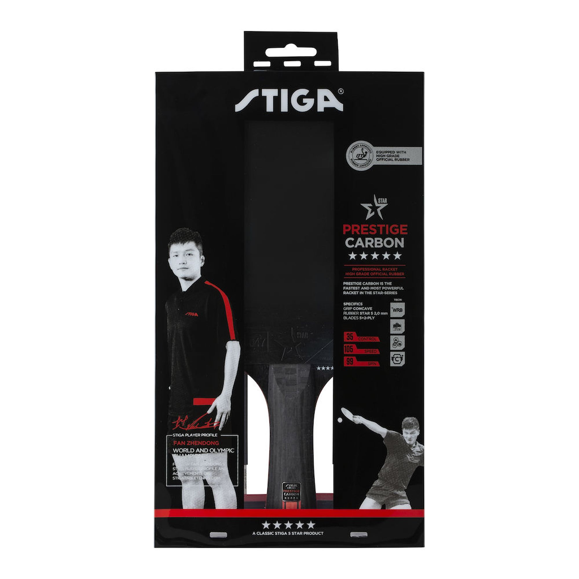Stiga Bat 5-Star Prestige Bordtennisracket - Bild 3