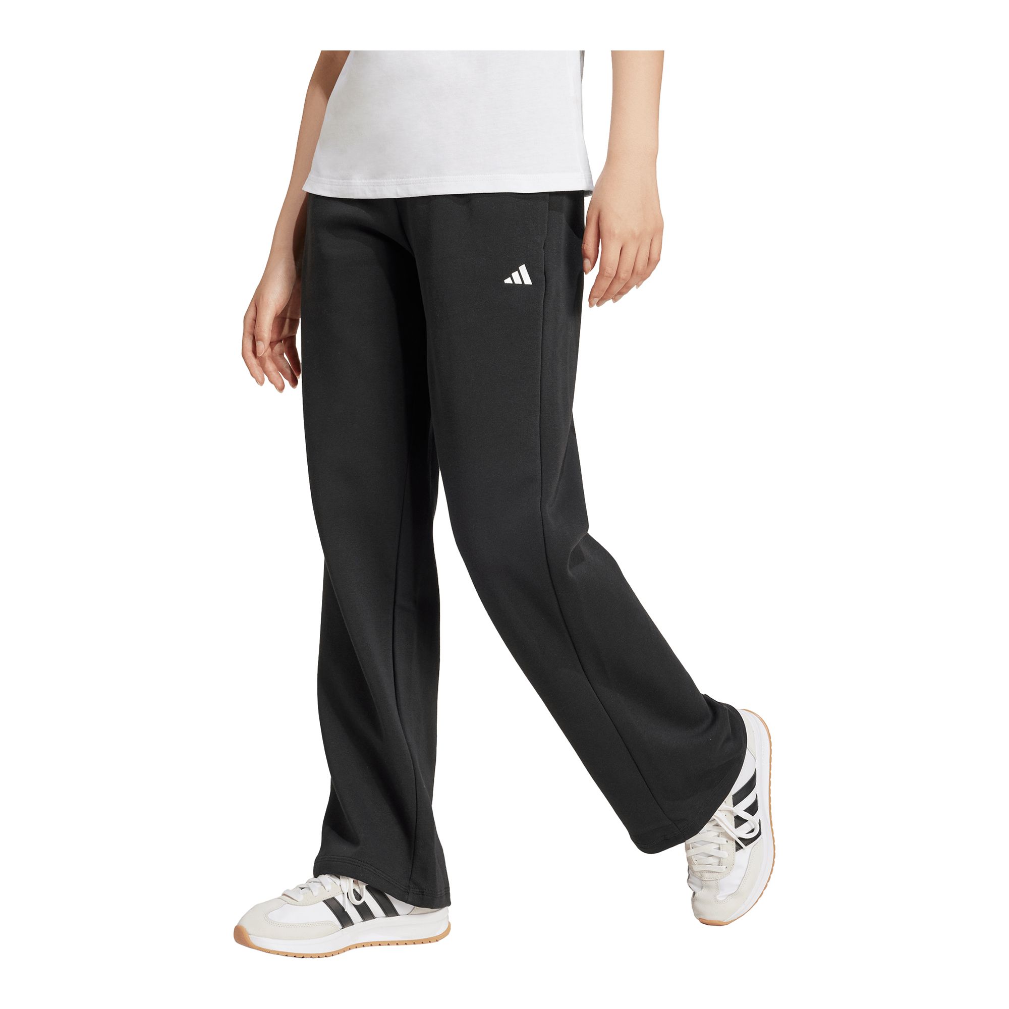 Adidas Essentials Small Logo Feel Cozy Open-Hem Byxor - Bild 2
