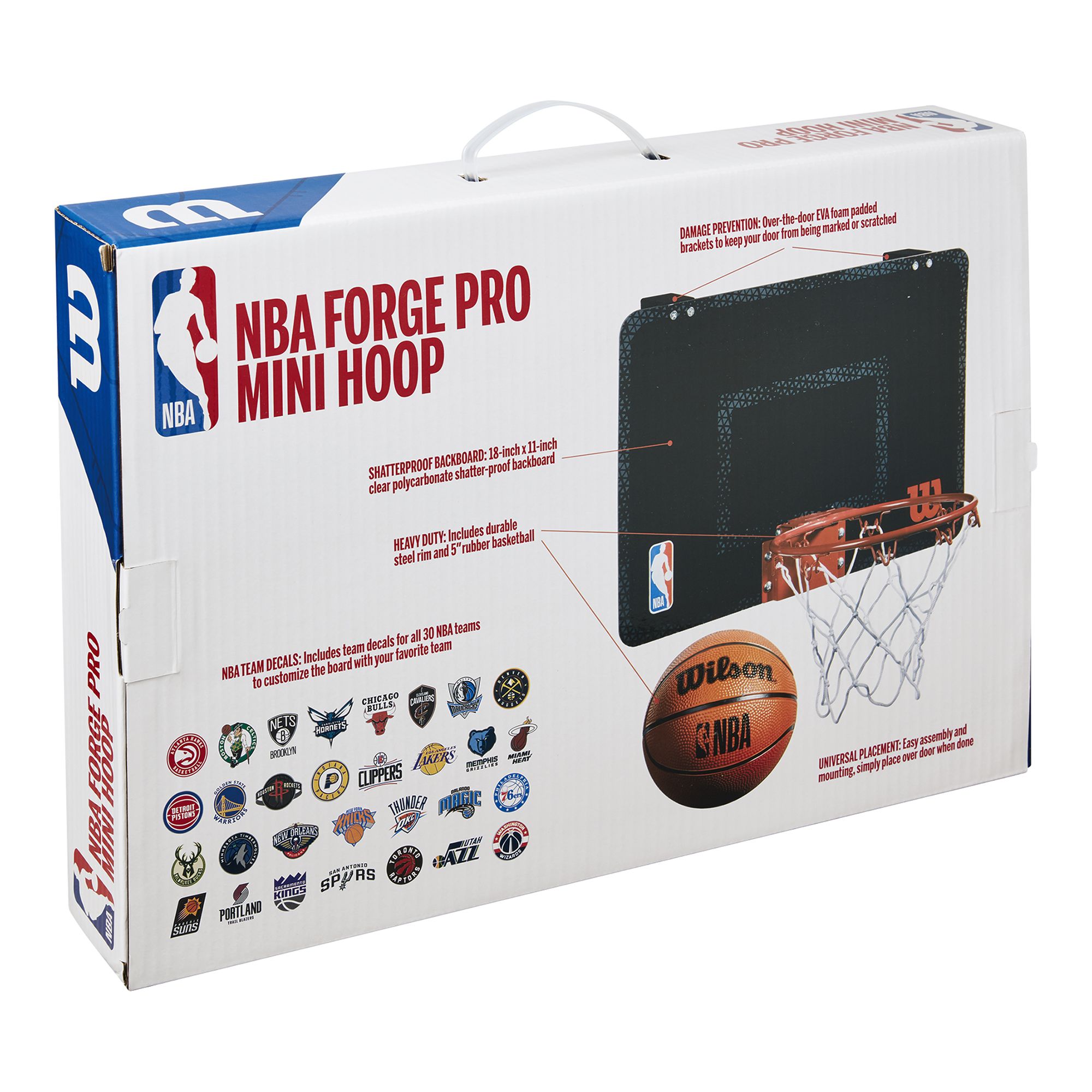 Wilson NBA Forge Team Mini Hoop Basketkorg - Bild 2