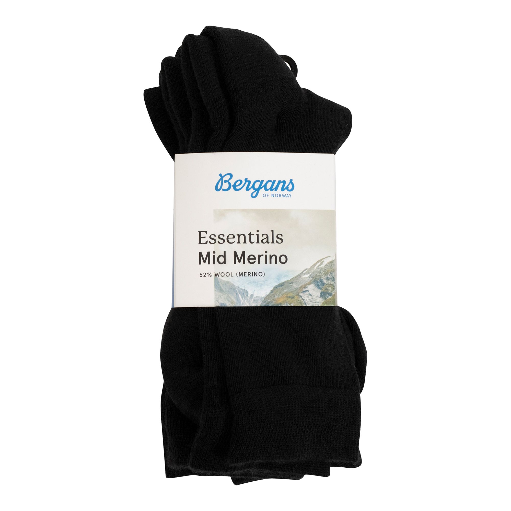 Bergans Of Norway Essentials Mid Merino Sock 3-Pack Ullstrumpor - Bild 3