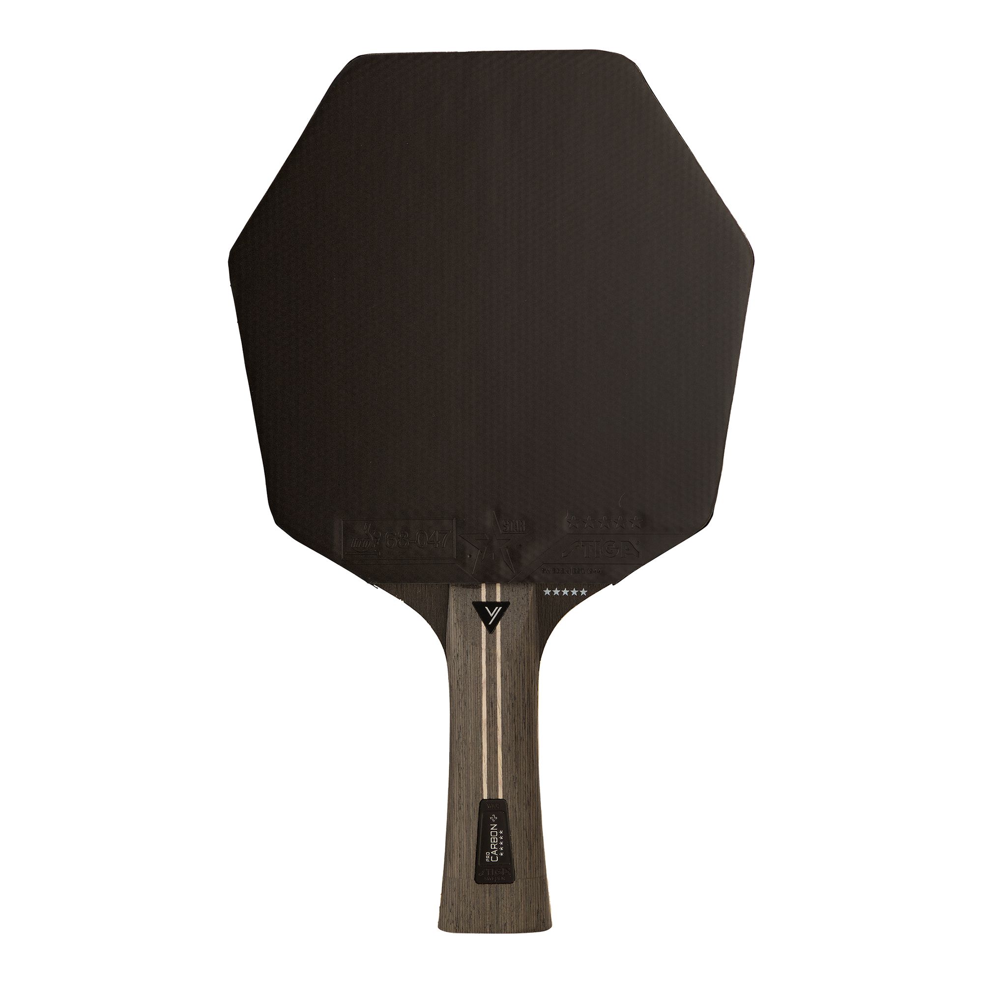 Stiga Bat Pro Carbon Plus Cybershape 5-S Bordtennisracket