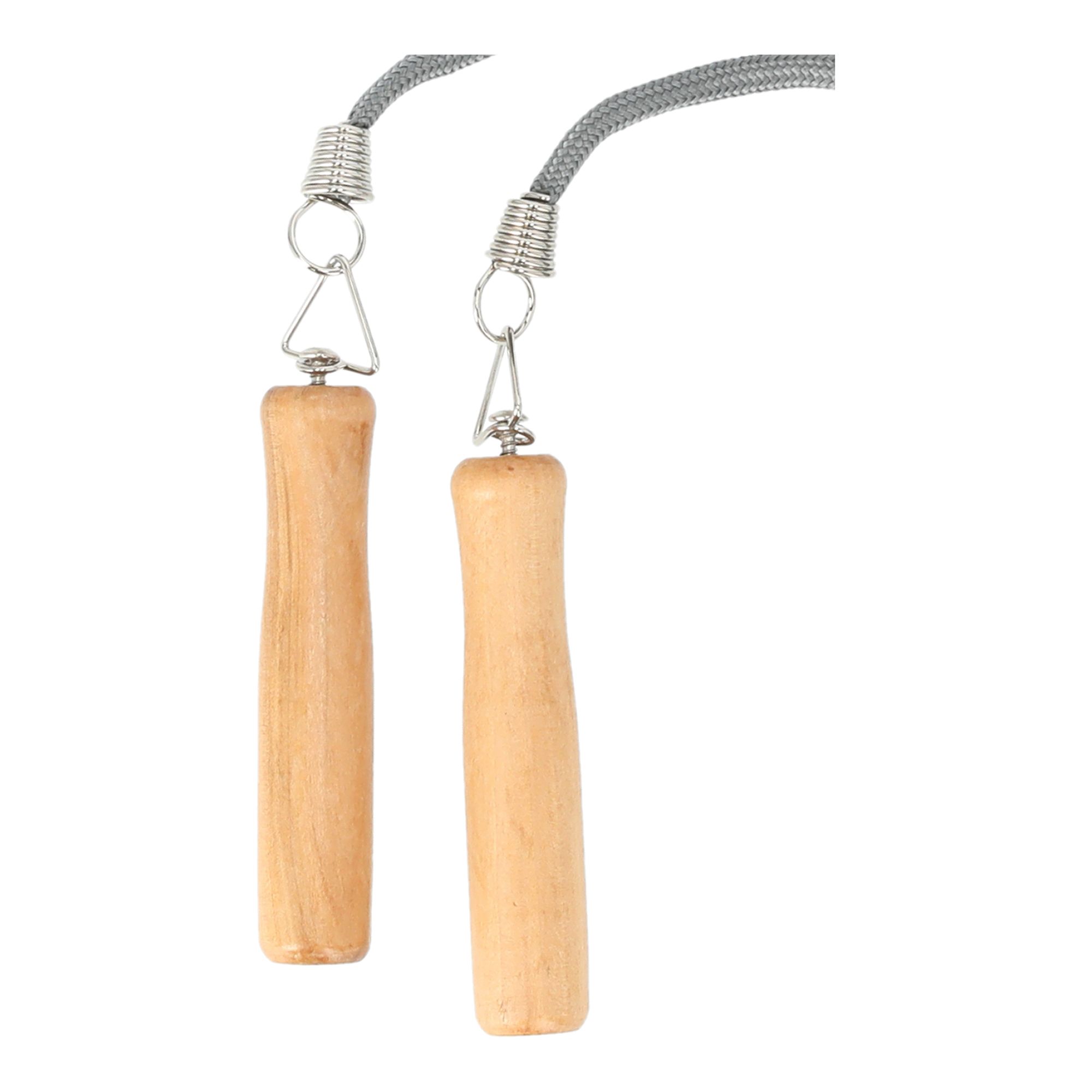 Endurance Jump Rope Wooden Handle Hopprep - Bild 2