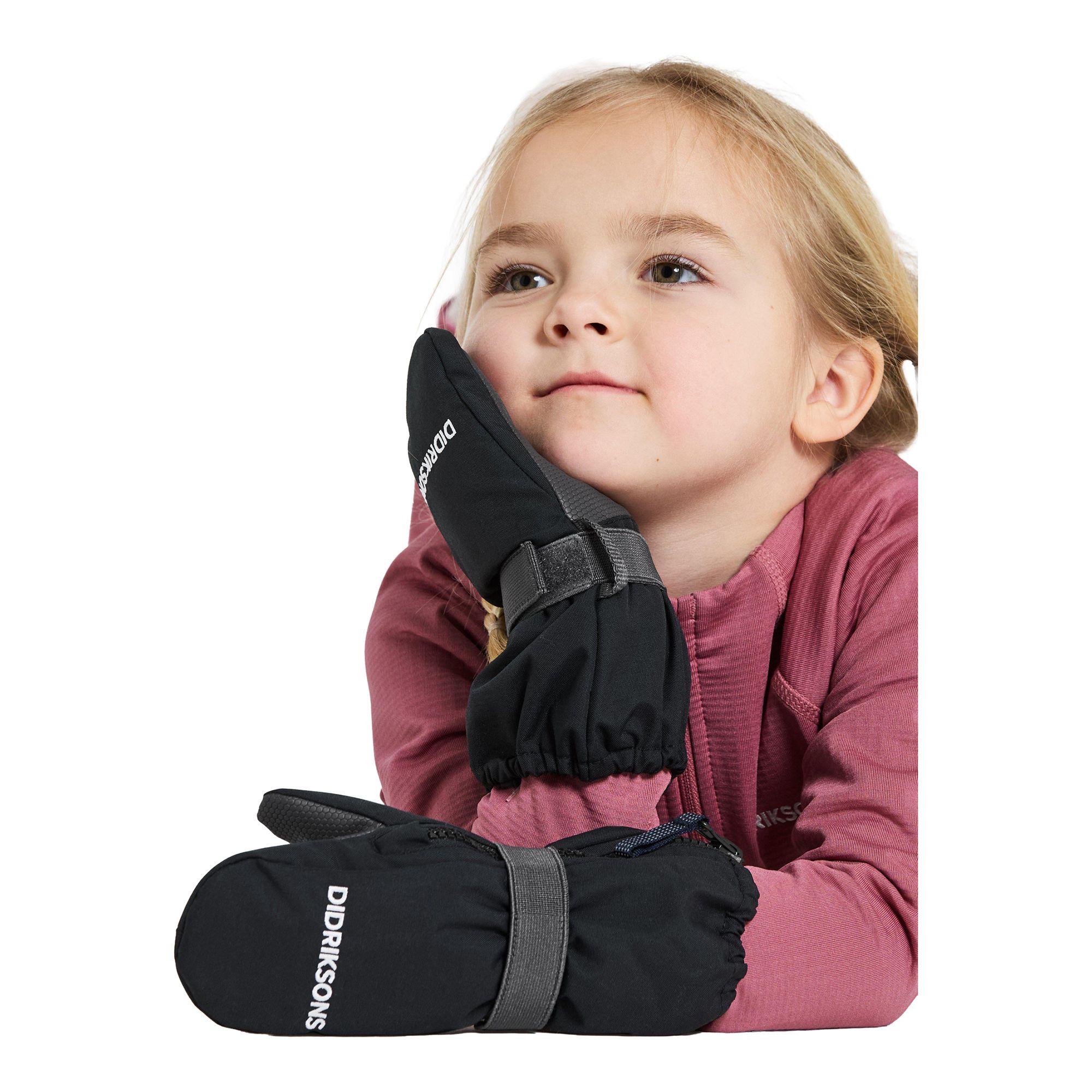 Didriksons Biggles Kids' Zip Mittens Vantar - Bild 3