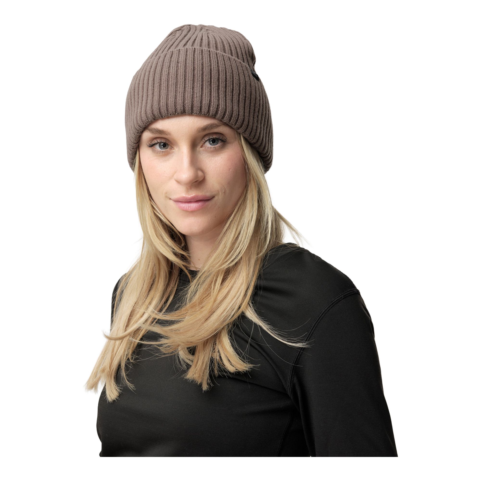 Colourwear Crop Badge Beanie Unisex Mössa - Bild 2