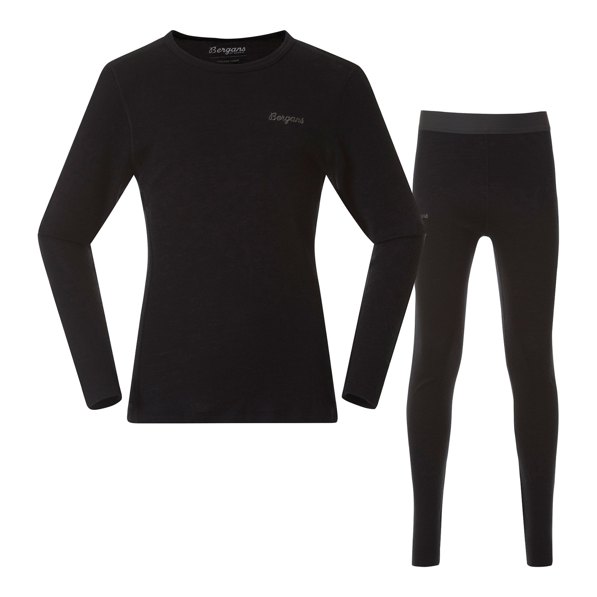 Bergans Of Norway Allround Merino Baselayer Set Kids Underställ