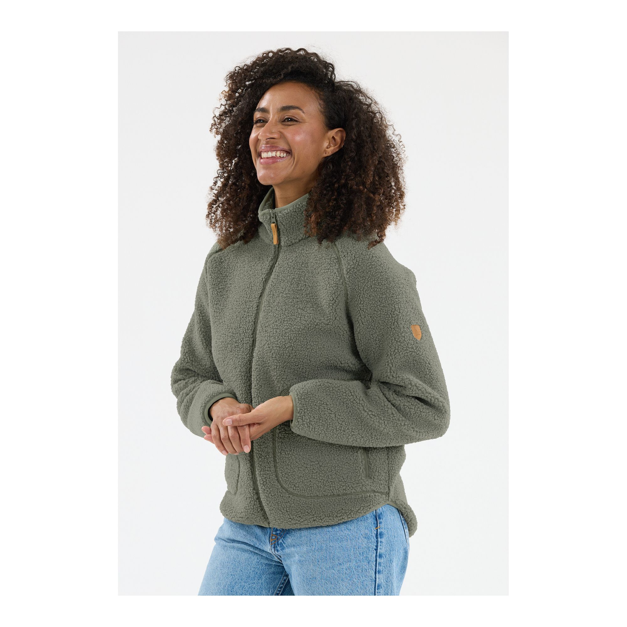 Whistler Pioneer Teddy Fleece Jacket W Fleecetröja - Bild 2
