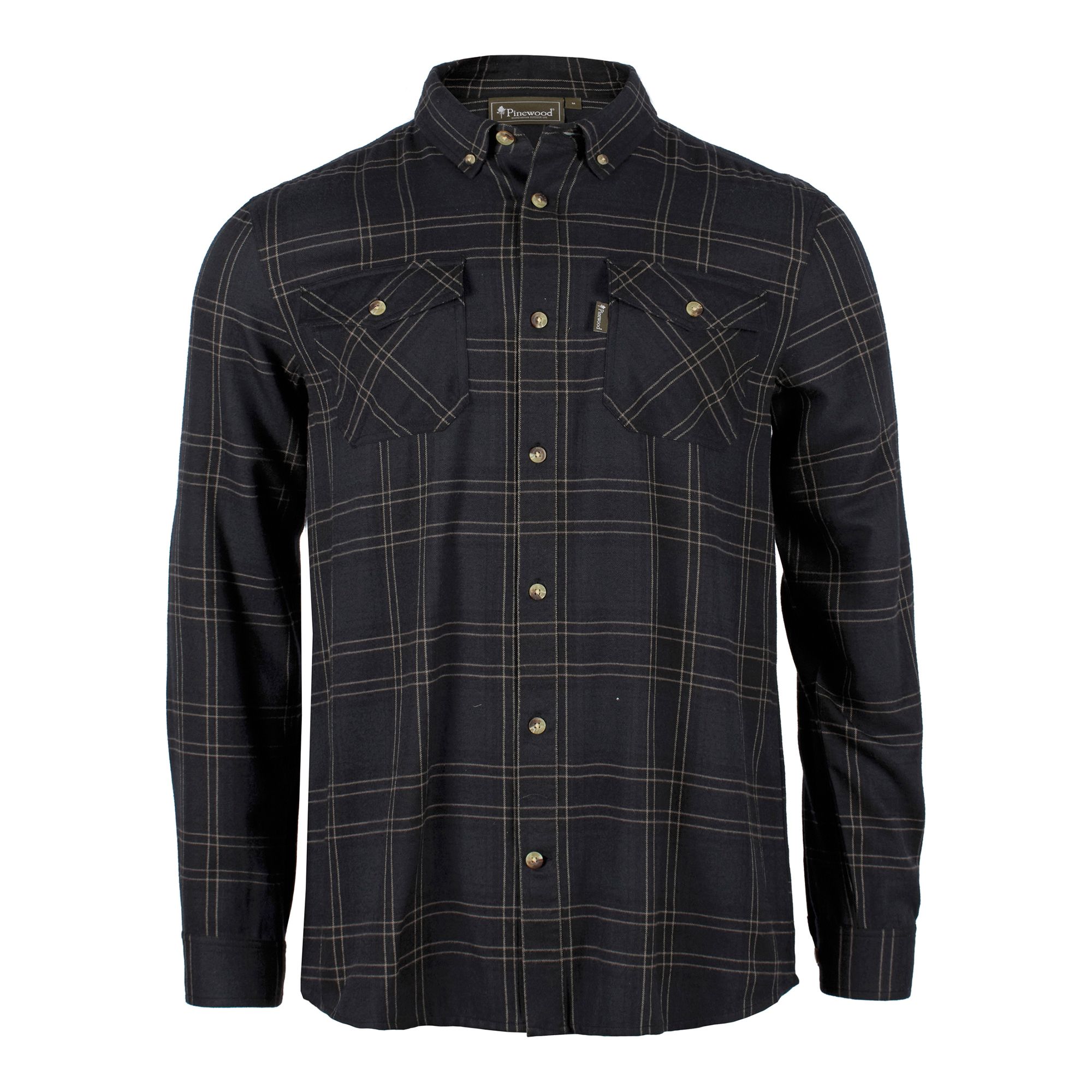 Pinewood Finnveden Forest Flannel Shirt M Flanellskjorta