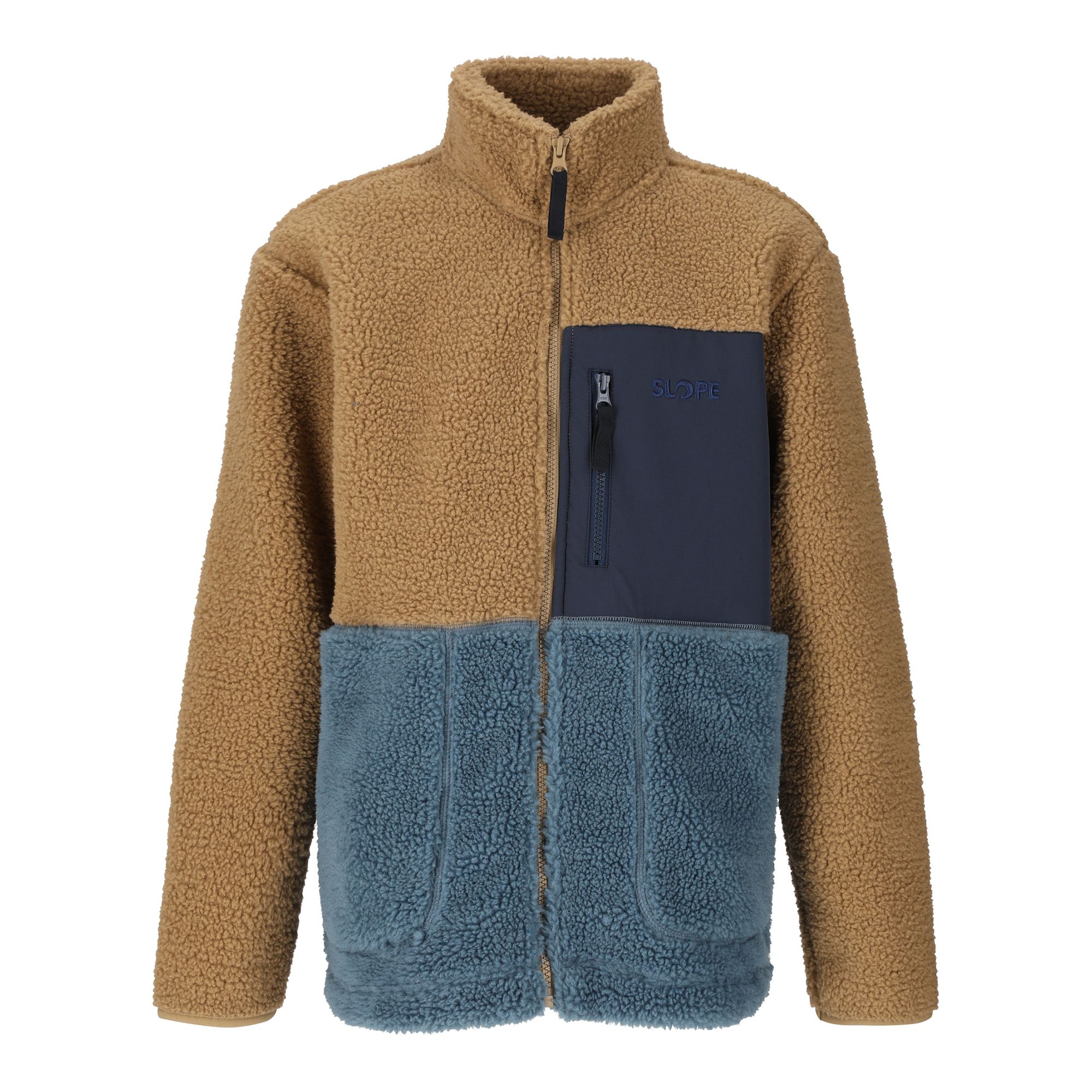 Slope Katau Teddy Fleece Jacket Jr Fleecetröja - Bild 4