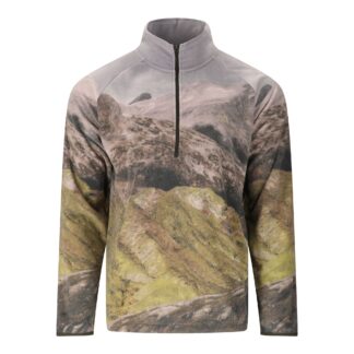 Sos Exo Printed Half Zip Fleece M Fleecetröja