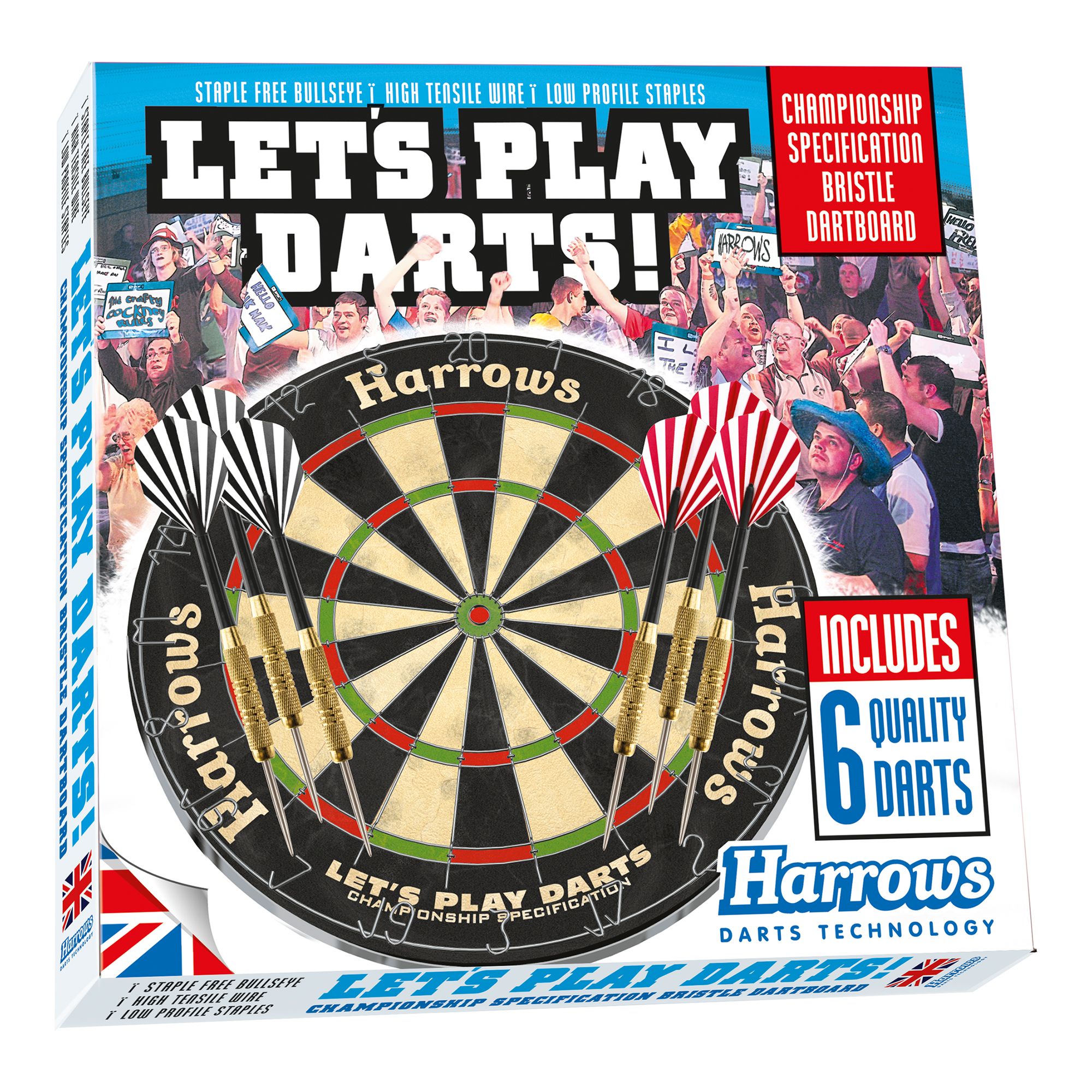 Harrows Let's Play Dart Set Darttavla - Bild 2