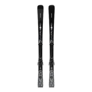 Salomon E S/Max N°8 Black + M10-Bindning Alpinskidor Pist