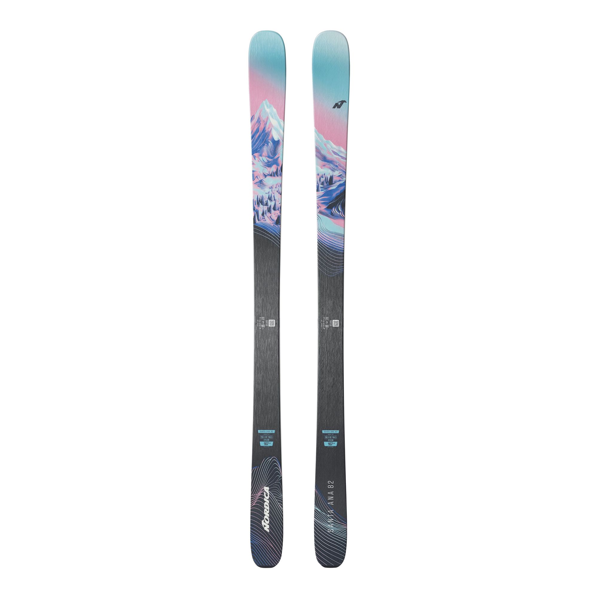 Nordica Santa Ana 82 (Flat) Alpinskidor Allmountain