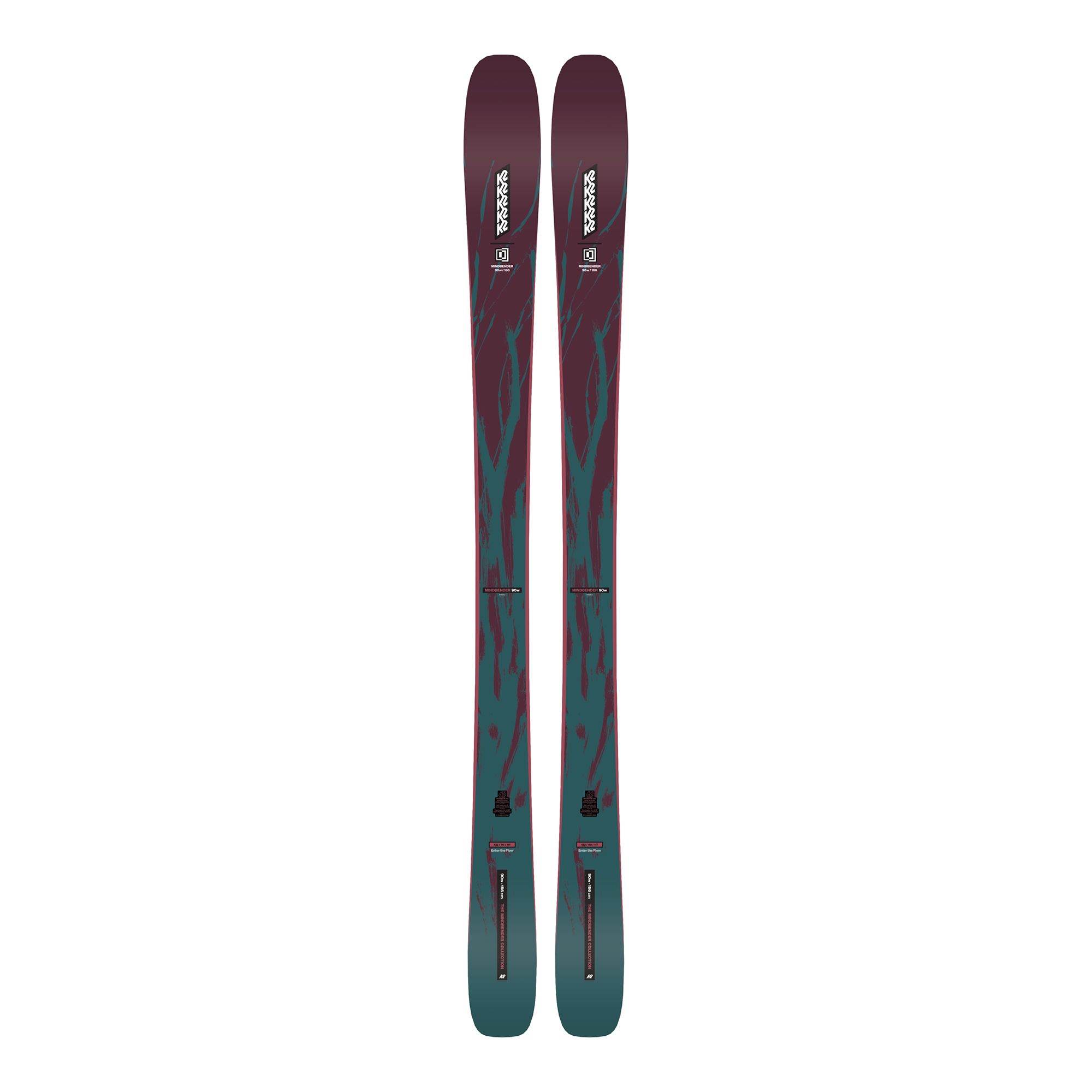 K2 Mindbender 90C W + M3 10 Compact QuikClik-Bindning Alpinskidor Allmountain