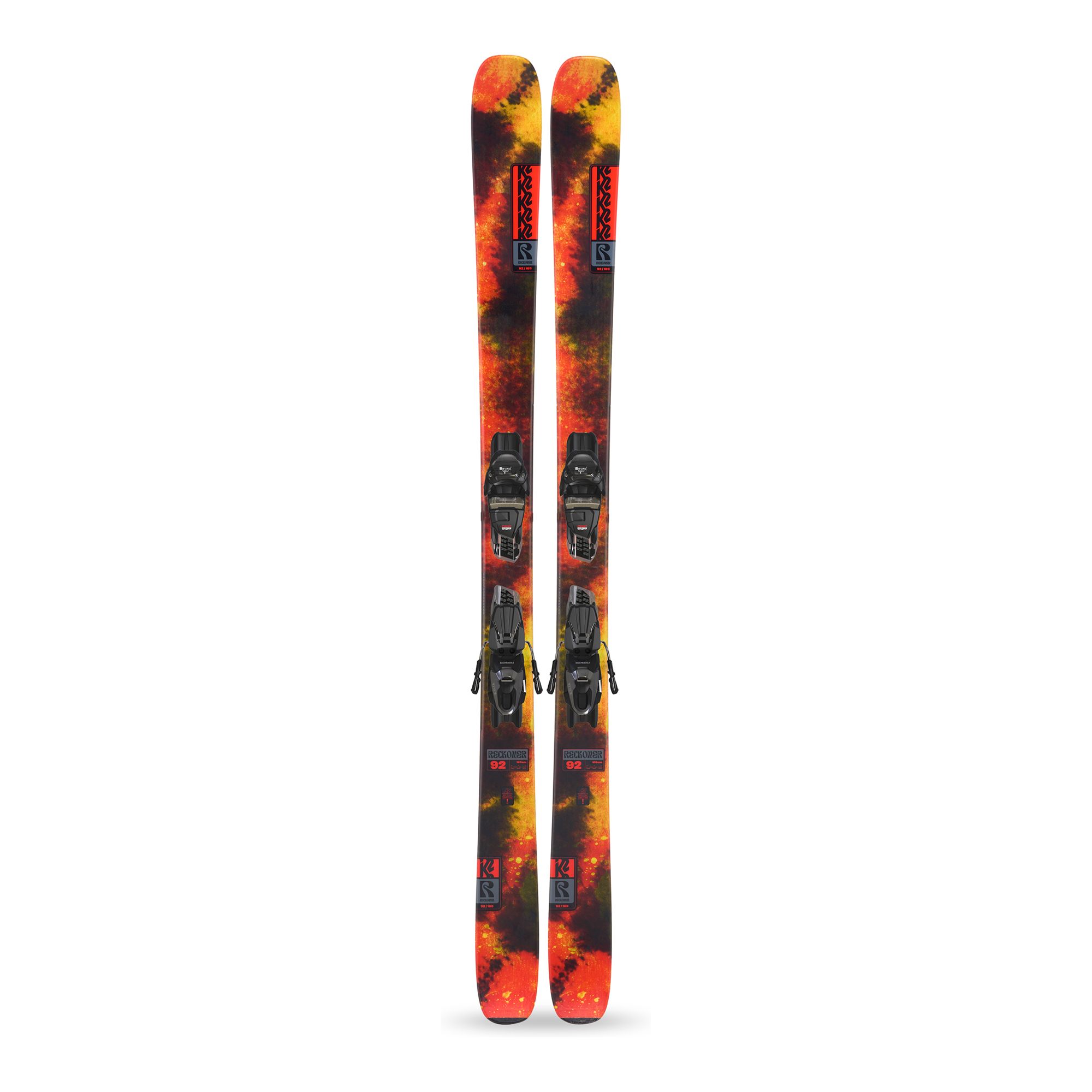 K2 Reckoner 92 + M3 11 Compact QuikClik-Bindning Alpinskidor Park