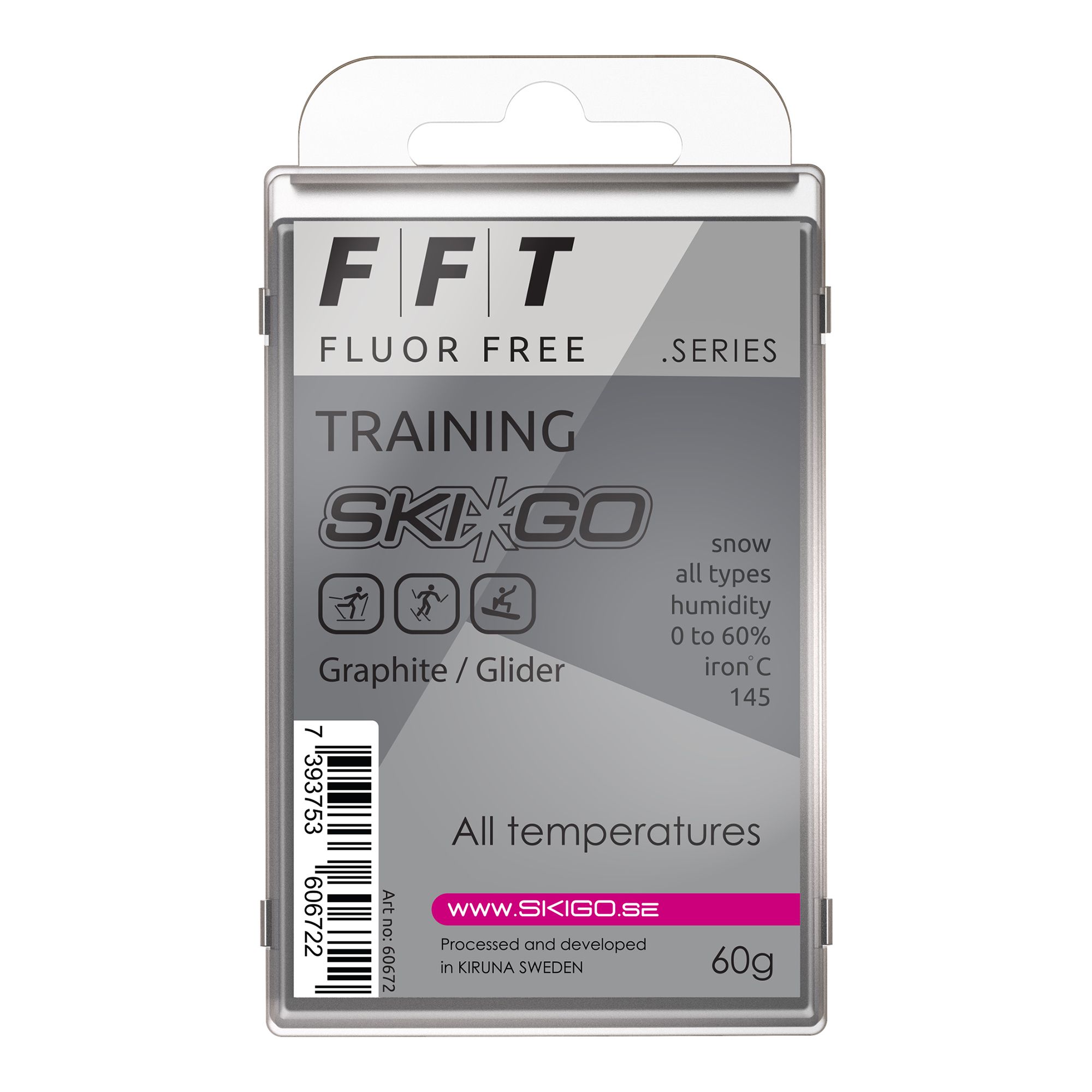 Skigo FFT Grafit Glider Skidvalla
