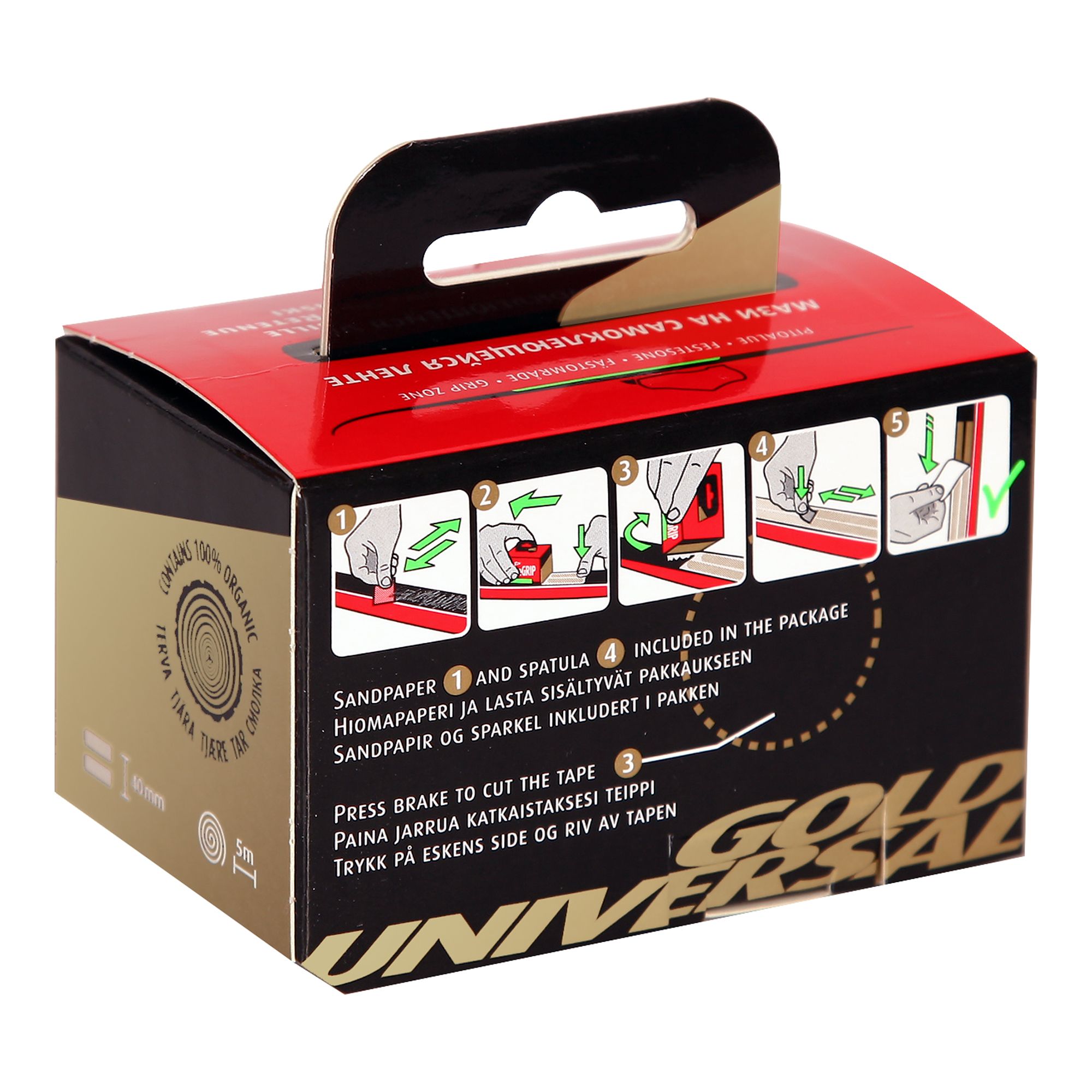 Rex Tape Grip Gold Skidvalla - Bild 2